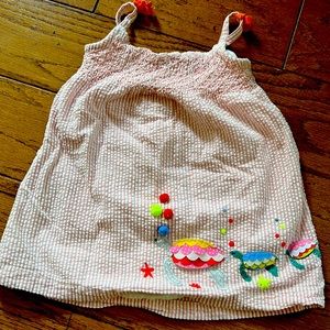Boden seersucker turtle dress